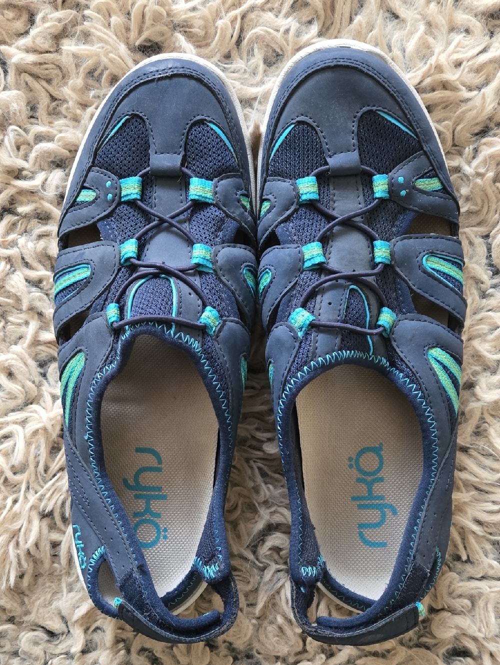 Ryka Women's Navy Blue Amphibious Water Shoes